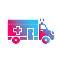 Ambulance Vector Icon