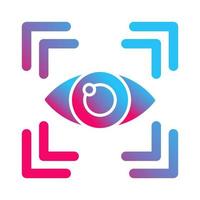 Eye Scan Vector Icon