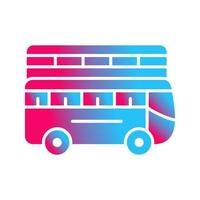 Double Bus Vector Icon