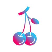 Cherries Vector Icon