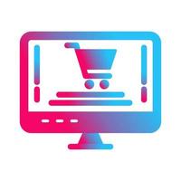 Online Shopping Vector Icon