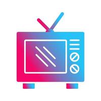 Old TV Vector Icon