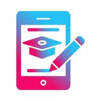 Online Course Vector Icon