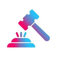 Gavel Vector Icon