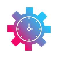 icono de vector de gestión de tiempo