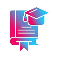 icono de vector de graduación