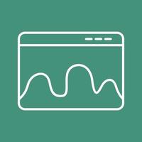 Webpage Statistics Vector Icon
