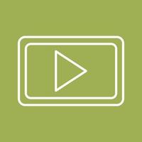 Unique Video Communication Vector Icon