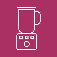 icono de vector de licuadora de café