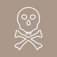 Death Sign Vector Icon