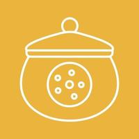 Cookie Jar Vector Icon