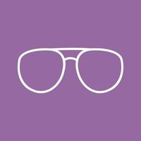 Unique Glasses Vector Icon