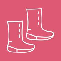 Unique Boots Vector Icon