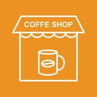 Coffee Shop Vector Icon