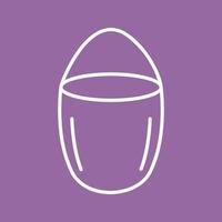 Unique Water Bucket Vector Icon