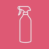 Spray bottle Vector Icon