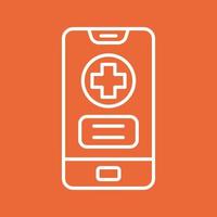 Medical app Vector Icon