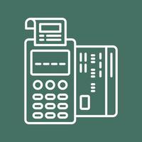 Pos Terminal Vector Icon