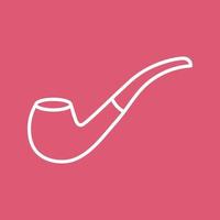 Smoking Pipe Vector Icon