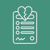 Divorce Vector Icon