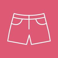 Shorts Vector Icon