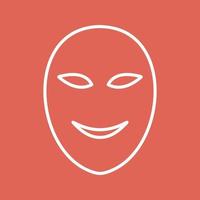 Ancient Face Mask Vector Icon