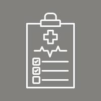 Medical History Vector Icon