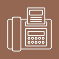 Fax Vector Icon