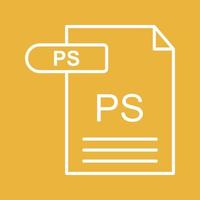 PS Vector Icon