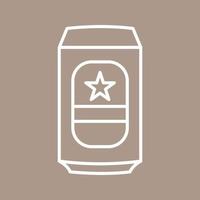 Beer Can Vector Icon