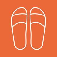 Slippers Vector Icon