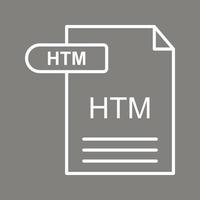 icono de vector de html