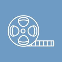 Film Reel Vector Icon