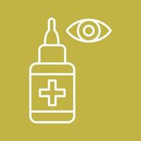 Eye Drop Vector Icon