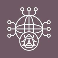 Global Malware Vector Icon