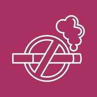 No Tobacco Vector Icon