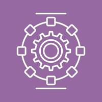 Automated Process Vector Icon