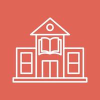 Library Building Vector Icon