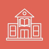 Library Building Vector Icon