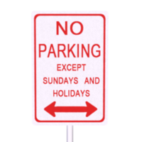 Traffic sign isolated on transparent png