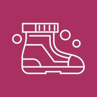 Ski Boots Vector Icon