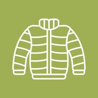 icono de vector de ropa de invierno