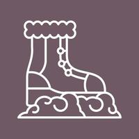 Snow Boots Vector Icon