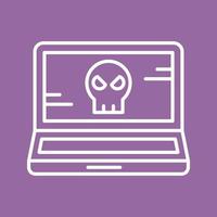 icono de vector de laptop