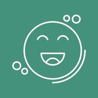 Happiness Vector Icon