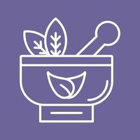 Ayurvedic Vector Icon