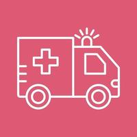 Ambulance Vector Icon