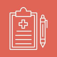 Medical Record Vector Icon