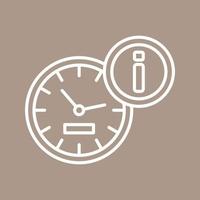 Clock Vector Icon