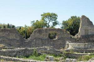 ancient antique excavations Tauric Chersonesos photo